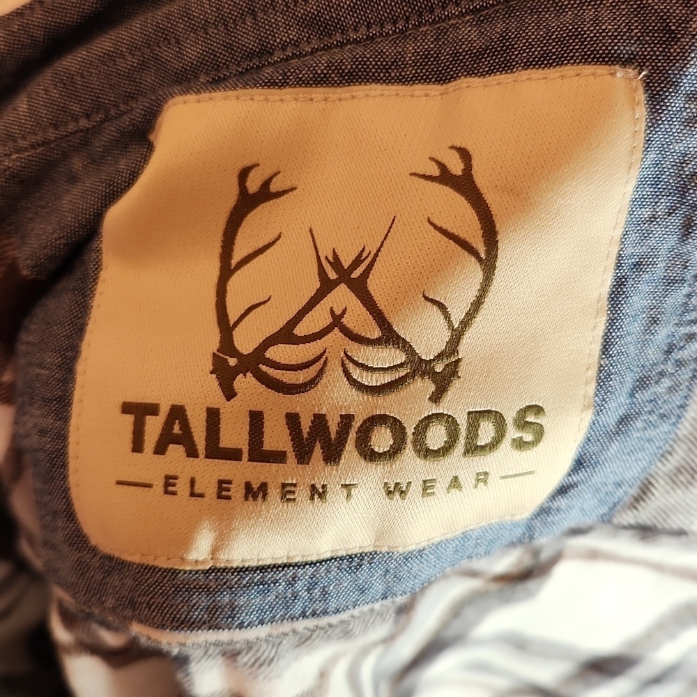 Tallwoods women's flannel button down shirt - Picture 5 of 6